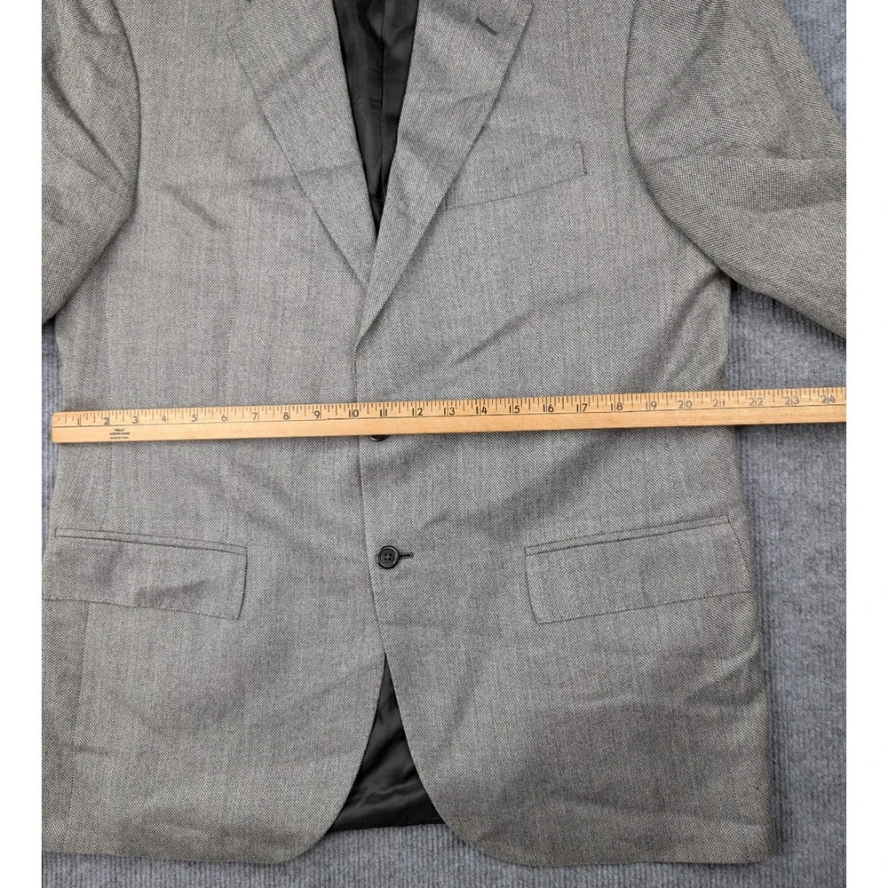 Vintage Polo Ralph Lauren Blazer Mens 44R Silk Wool Italy Preppy Quiet Luxury
